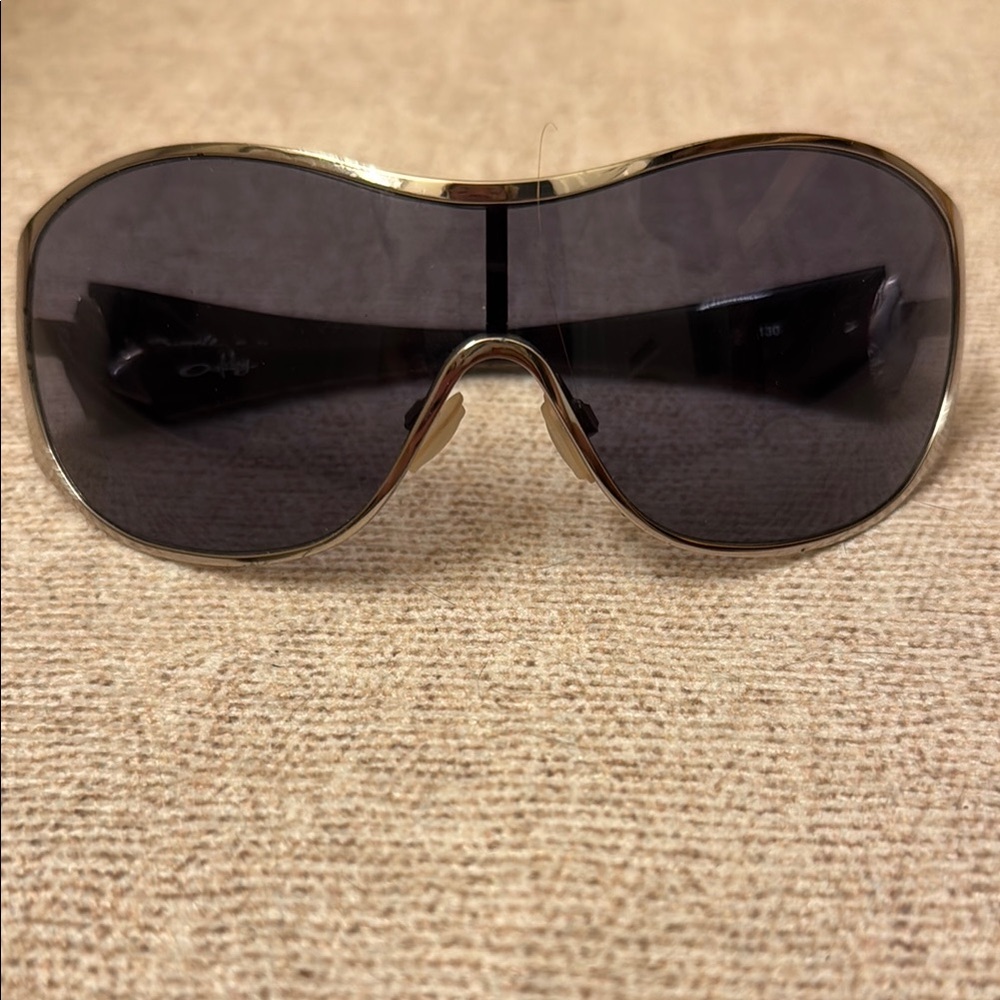 Oakley "Breathless" Silver and Black Sunglasses